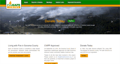 Desktop Screenshot of firesafesonoma.org